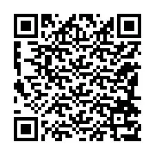 Código QR para número de teléfono +12184777726