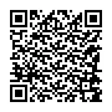 Código QR para número de teléfono +12184785832