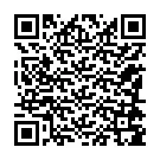 QR-код для номера телефона +12184785833