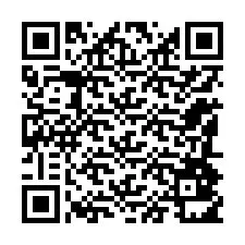 Código QR para número de teléfono +12184811757