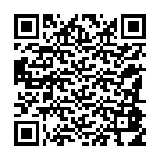 QR Code สำหรับหมายเลขโทรศัพท์ +12184814870