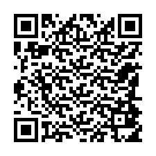 電話番号のQRコード +12184815187