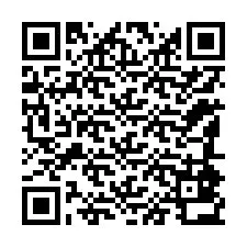 QR-koodi puhelinnumerolle +12184832801