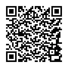 QR Code สำหรับหมายเลขโทรศัพท์ +12184832804