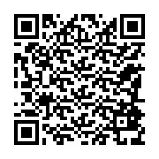 QR-code voor telefoonnummer +12184839923