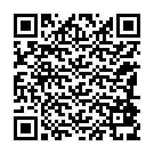 QR Code สำหรับหมายเลขโทรศัพท์ +12184839924