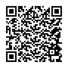 QR-code voor telefoonnummer +12184839929