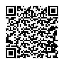 QR-код для номера телефона +12184839934