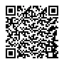 Codice QR per il numero di telefono +12184840284