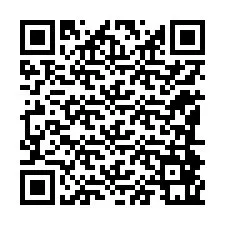 QR Code สำหรับหมายเลขโทรศัพท์ +12184861472