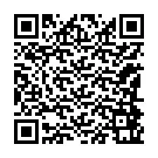 QR-код для номера телефона +12184861475