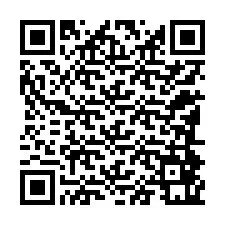 Kode QR untuk nomor Telepon +12184861478