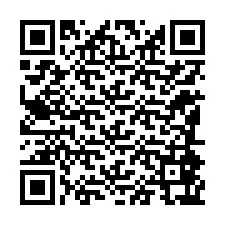 QR kód a telefonszámhoz +12184867862