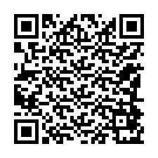 QR kód a telefonszámhoz +12184871433