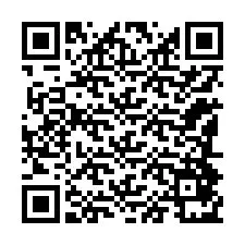 QR kód a telefonszámhoz +12184871665