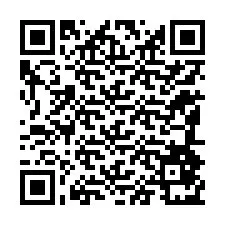 QR kód a telefonszámhoz +12184871702