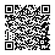 Kode QR untuk nomor Telepon +12184871833