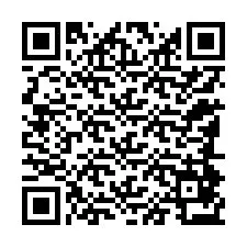 Código QR para número de telefone +12184873488