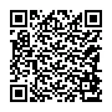 Código QR para número de teléfono +12184873529