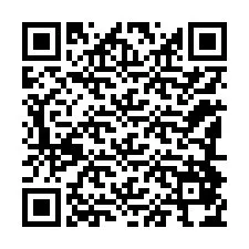 QR-code voor telefoonnummer +12184874621