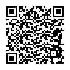 Codice QR per il numero di telefono +12184874737