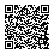 Codice QR per il numero di telefono +12184875036