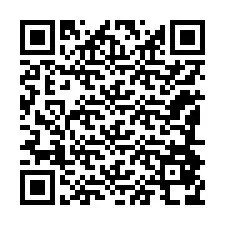 QR-code voor telefoonnummer +12184878325