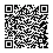 Codice QR per il numero di telefono +12184879499