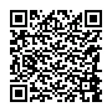 QR-Code für Telefonnummer +12184889842