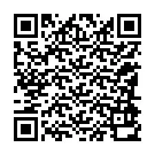 QR-koodi puhelinnumerolle +12184930878