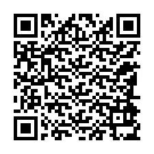 Codice QR per il numero di telefono +12184935898