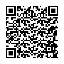 Kode QR untuk nomor Telepon +12184945946