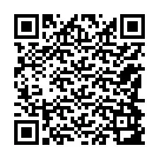 Código QR para número de teléfono +12184983297