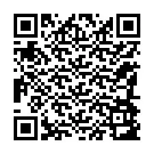 Código QR para número de telefone +12184983303