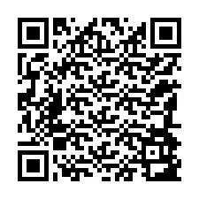 QR Code สำหรับหมายเลขโทรศัพท์ +12184983304