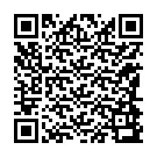 QR-koodi puhelinnumerolle +12184993162