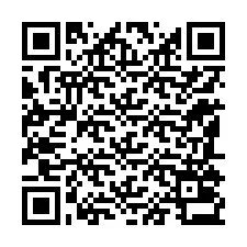 Código QR para número de teléfono +12185033652