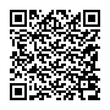 QR-code voor telefoonnummer +12185036972