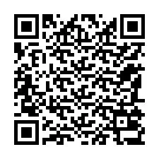 Código QR para número de teléfono +12185037443