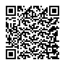 QR код за телефонен номер +12185077858