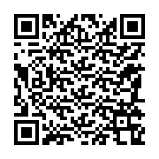 QR-koodi puhelinnumerolle +12185368602