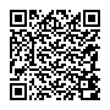 QR-kood telefoninumbri jaoks +12185400102