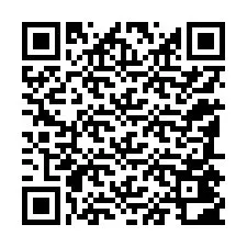 QR-koodi puhelinnumerolle +12185402348