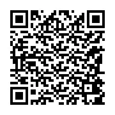 QR kód a telefonszámhoz +12185405272