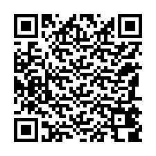 QR-koodi puhelinnumerolle +12185408444