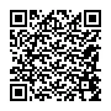 Código QR para número de teléfono +12185454577