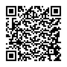 Código QR para número de teléfono +12185454578