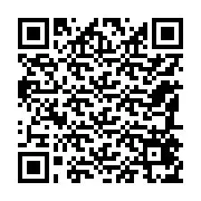 QR-код для номера телефона +12185475607