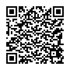 Código QR para número de telefone +12185475608