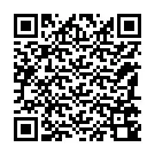 QR Code สำหรับหมายเลขโทรศัพท์ +12185740941